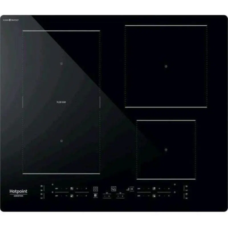 Hotpoint hb 4860c cpne piano cottura a induzione da incasso 59cm nero 4 zone