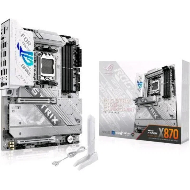 Asus rog strix x870-a gaming wifi amd x870 presa di corrente am5 atx