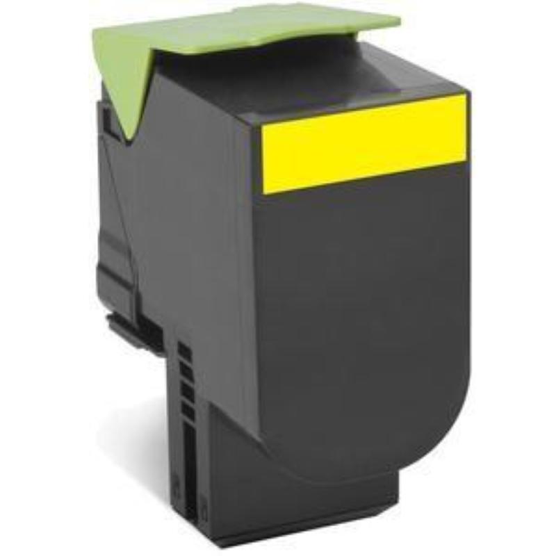 Lexmark 802hy cartuccia toner 1 pz originale giallo