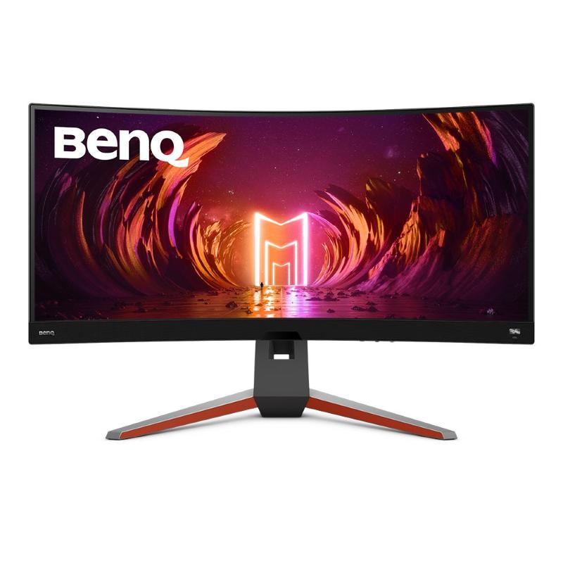 Benq monitor 34`` led va curvo gaming ex3410r 3440x1440 ultra wqhd tempo di risposta 1 ms frequenza di aggiornamento 144 (hz) nero