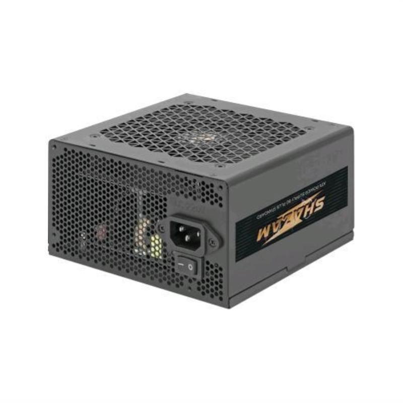Noua shazam alimentatore 500 w atx 80+ white pfc attivo fan 120mm on/off teapo