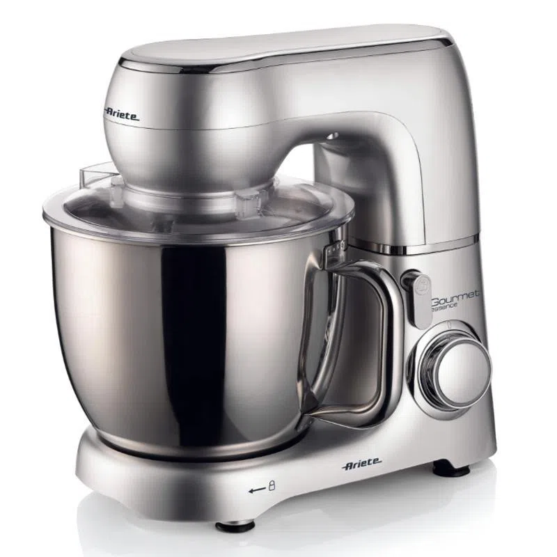 Ariete 1583/00 gourmet essence impastatrice planetaria multifunzione 1300w ciotola da 5.2 lt 10 velocita` acciaio