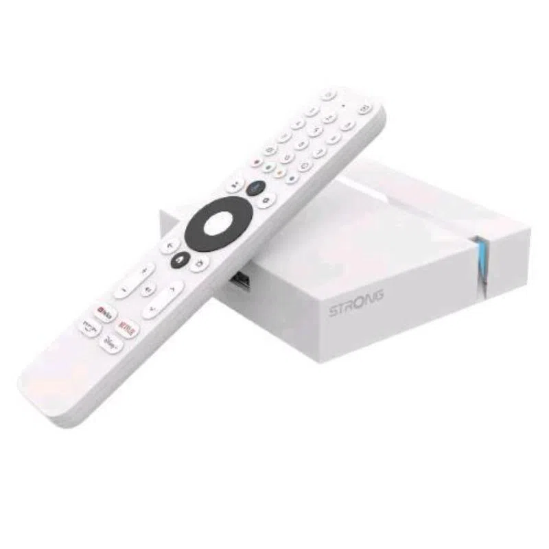 Strong google tv box 4k s3+ v2 chromecast wi-fi lan hdr