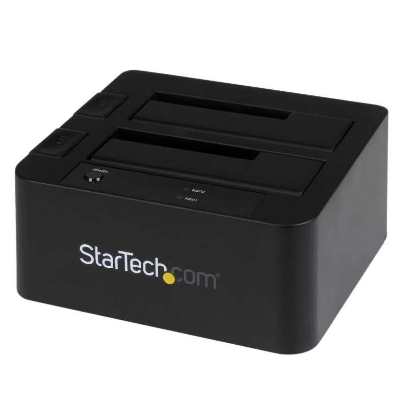 Startech.com docking station usb 3.0 per doppio hard disk sata / esata ssd da 2,5\/3,5\ con uasp