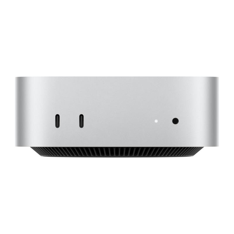 Apple mac mini 2024 chip apple m4 pro cpu 12 core gpu 16 core ram 24gb-ssd 512gb wi-fi 6e gigabit lan argento