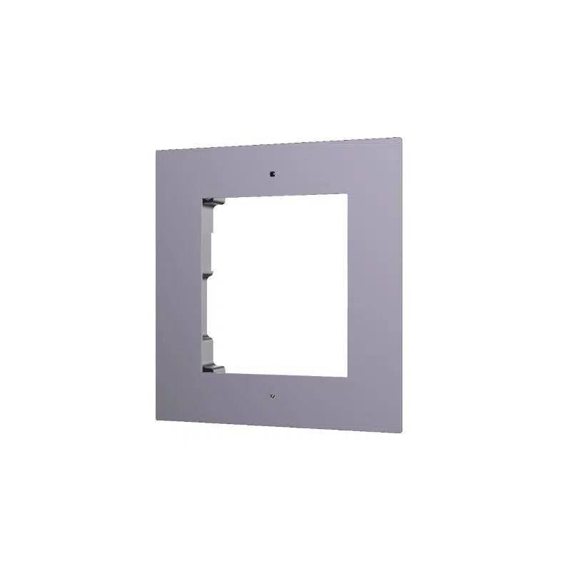 Hikvision cornice 1 modulo. contiene cornice e scatola da incasso per posto esterno - ds-kd-acf1