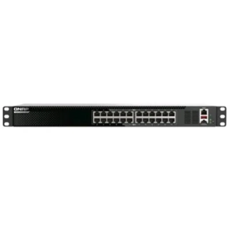Qnap qsw-m3224-24t switch di rete gestito l3 24 porte lan rj-45 10gbe base-t grigio