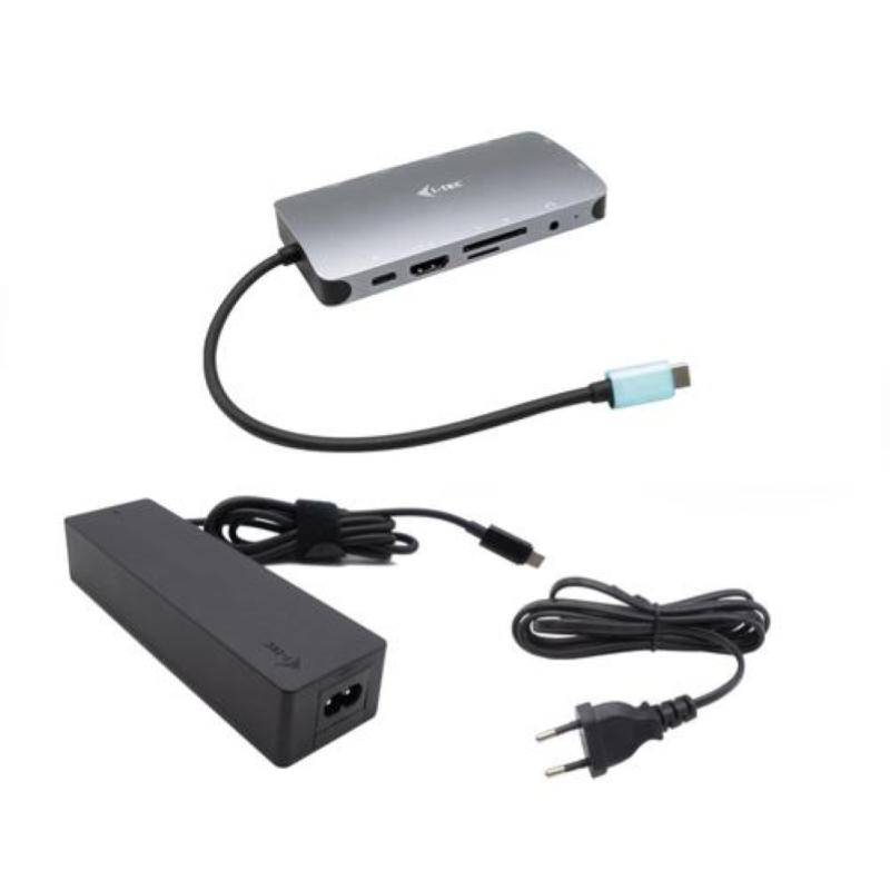 I-tec docking station usb-c - hdmi, vga, lan, pd100w e alimentatore — 2