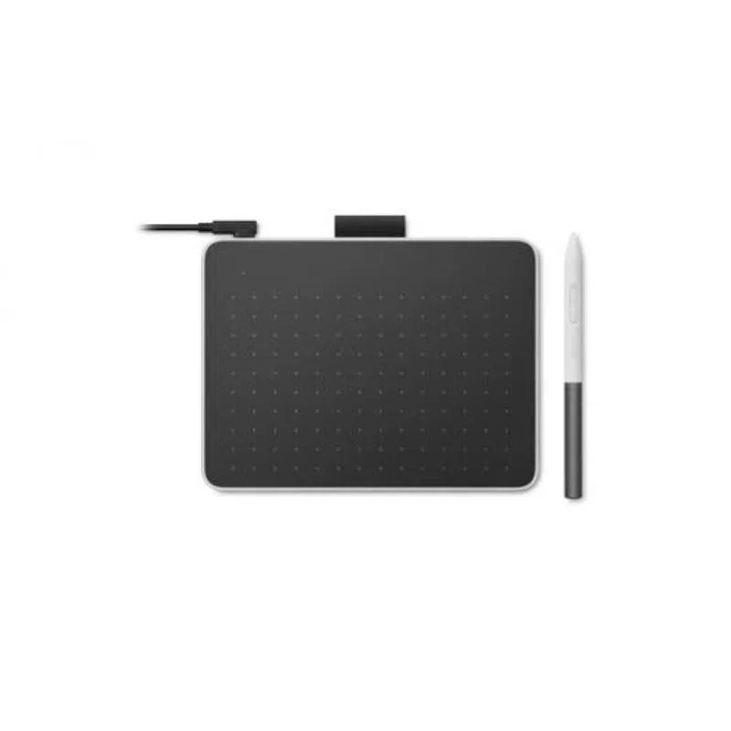 Wacom one pen tablet small tavoletta grafica 152 x 95 mm formato a6 2.540 lpi 4096 livelli di pressione penna inclusa nero/bianco