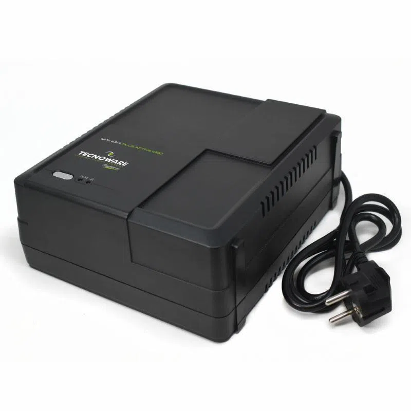 Tecnoware era plus active 1200 ups 1.200va/840w tecnologia line interactive con stabilizzatore con pfc attivo pseudosinusoidale usb
