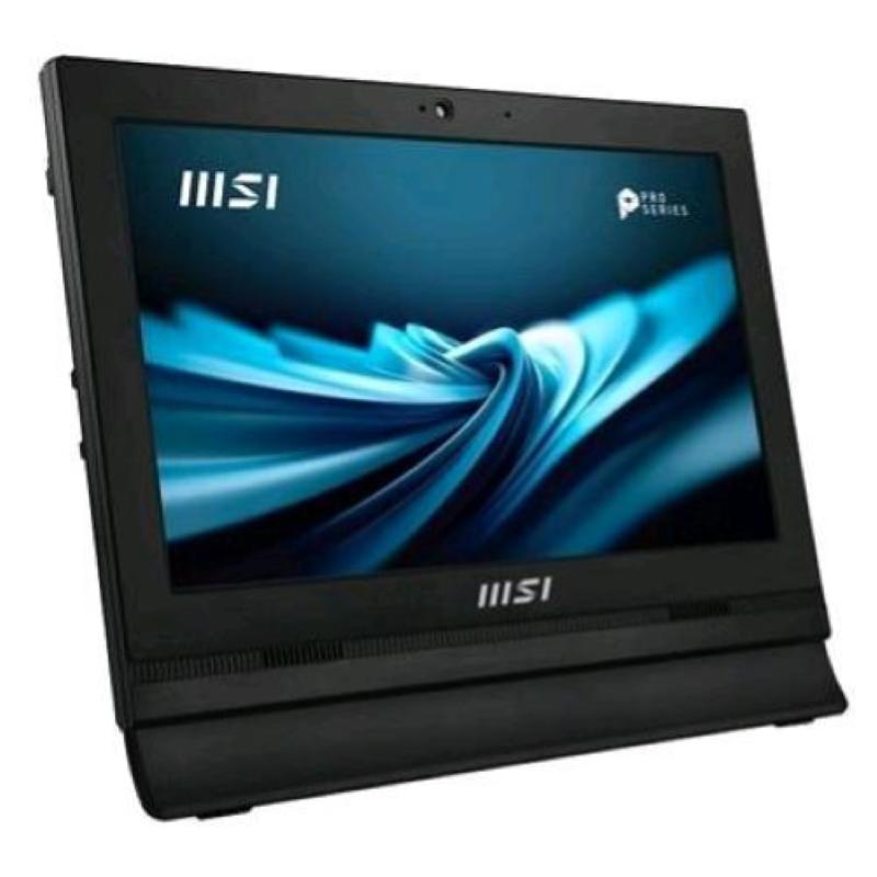 Msi pro ap162t adl-005it all in one 15.6 touch screen intel celeron n100 ram 4gb ssd 128gb-wi-fi 6e-win 11 prof nero