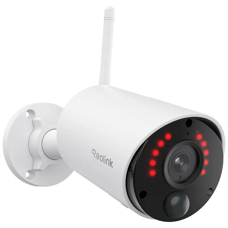 Reolink argus series b320 (bwb2k07sp) - telecamera 3mp wi-fi a batteria con pannello solare
