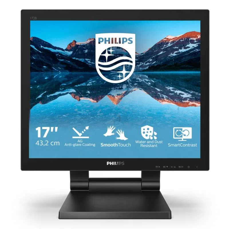 Philips monitor flat 17`` 172b9tl-00 1280 x 1024 pixel full hd tempo di risposta 1 ms — 2