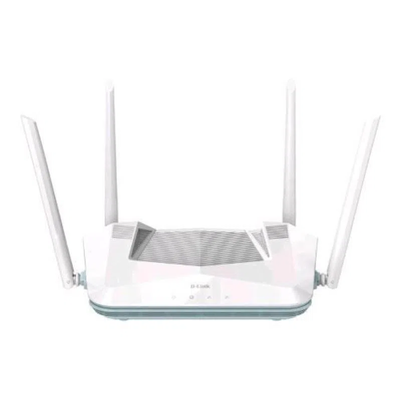 D-link eagle pro ai r32 router wi-fi 6 ax3200 dual band 2.4/5ghz 4 porte gigabit wpa3 mu-mimo bianco