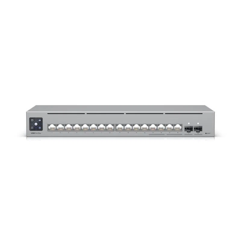 Ubiquiti pro max 16 l3 2.5g ethernet (100/1000/2500) 1u grigio
