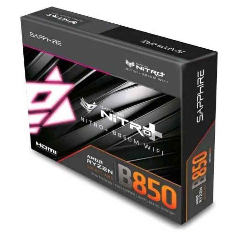 Sapphire nitro+ b850m wi-fi b850 am5 micro atx — 2