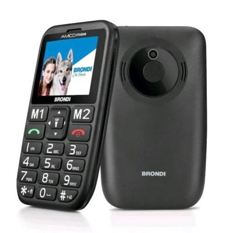 Brondi cellulare amico stiloso nero — 2