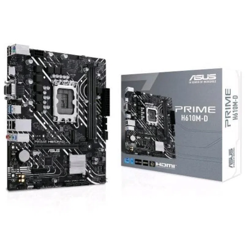 Asus prime h610m-d scheda madre matx intel h610 lga 1700 — 2