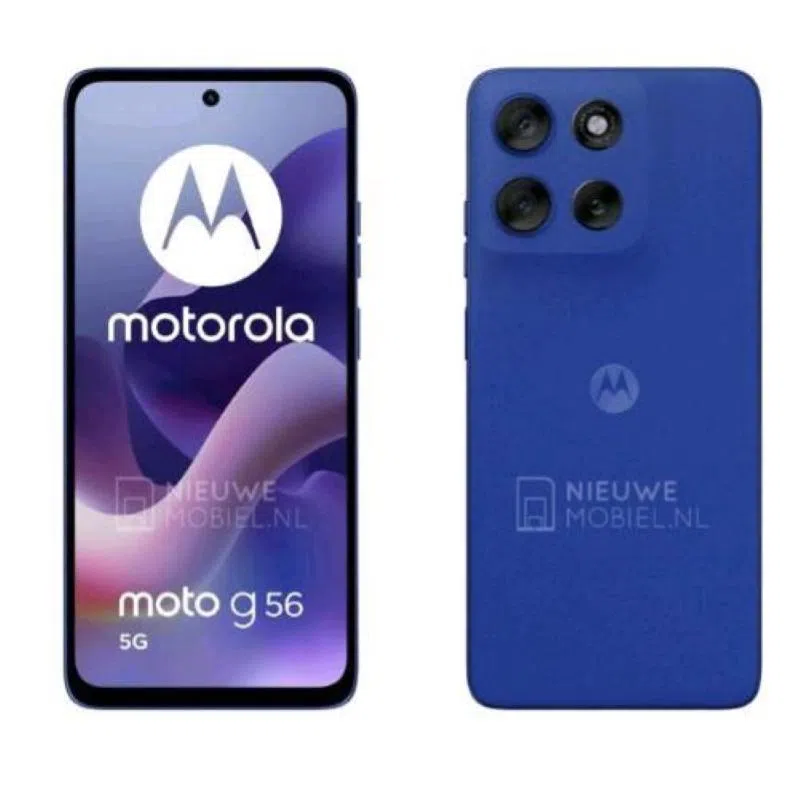 Motorola moto g56 5g smartphone 6.72`` 256gb 8gb ram dual sim android 15 blu