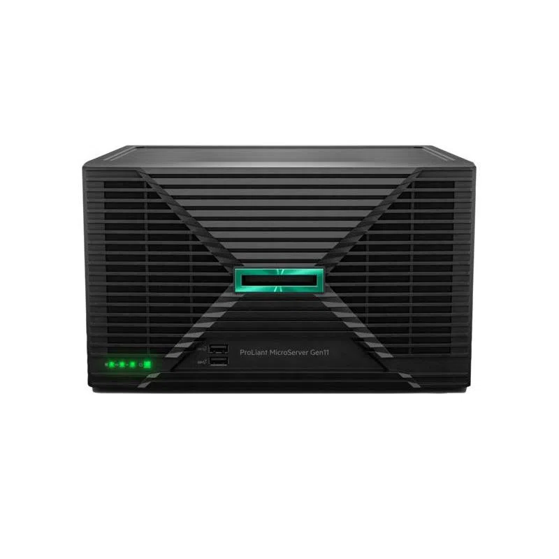 Microserver hpe p74439-425 gen11 pentium g7400 2c 3.7ghz 1x16gb ddr5 vroc 1x1tb 4x3.5 nonhp noodd 4glan 180w gar1 an fino:07/05