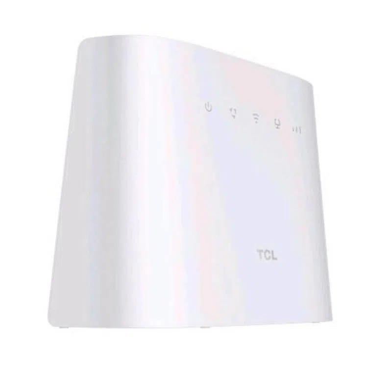 Tcl hh132vm home station modem router hub 4g lte cat 12/13 (600/150mbps) nano sim wi-fi dual band 2.4/5ghz max 64 utenti bianco — 2