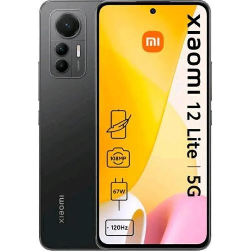 Xiaomi 12 lite 5g dual sim 6.55 octa core 256gb ram 8gb 5g europa black