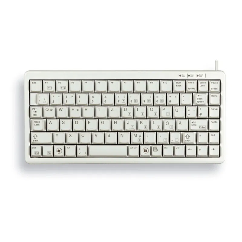 CHERRY G84-4100 tastiera Universale USB + PS/2 QWERTY Inglese UK Grigio — 2