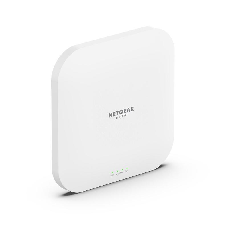 Netgear wax620-100eus access point wifi 6 3600 mbit/s dual band access point poe porta lan ethernet da 2.5g gestione remota bianco