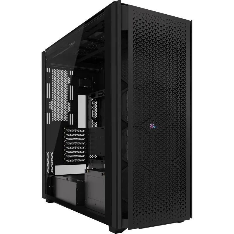 Corsair 9000d rgb airflow full tower vetro temperato no-power mini-itx/matx/atx/e-atx/ssi-eeb