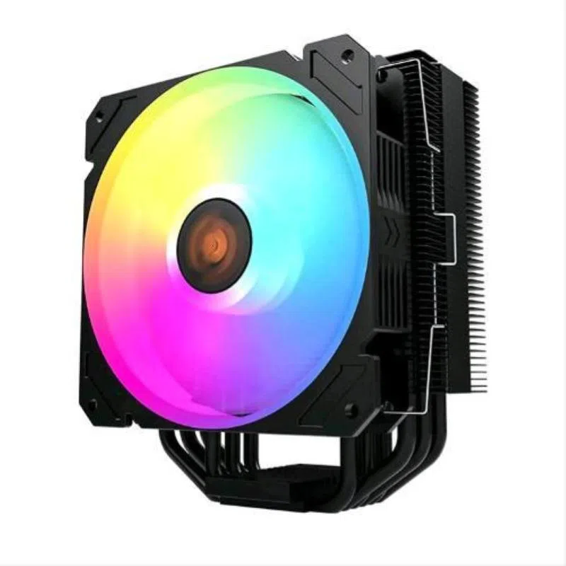 Noua arcade argb dissipatore di raffreddamento per cpu tdp 180w 6 tubi di calore a contatto diretto e ventola pwm indirizzabile da 120mm compatibile con intel 1200 115x 1366 amd am5 am4 am3 am2 — 2
