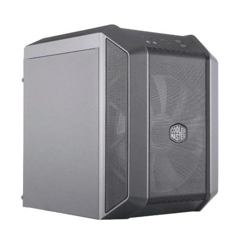 Cooler master mastercase h10 mini tower mini itx 2xusb3.2 1xventola 200mm rgb maniglia incorporata black grey