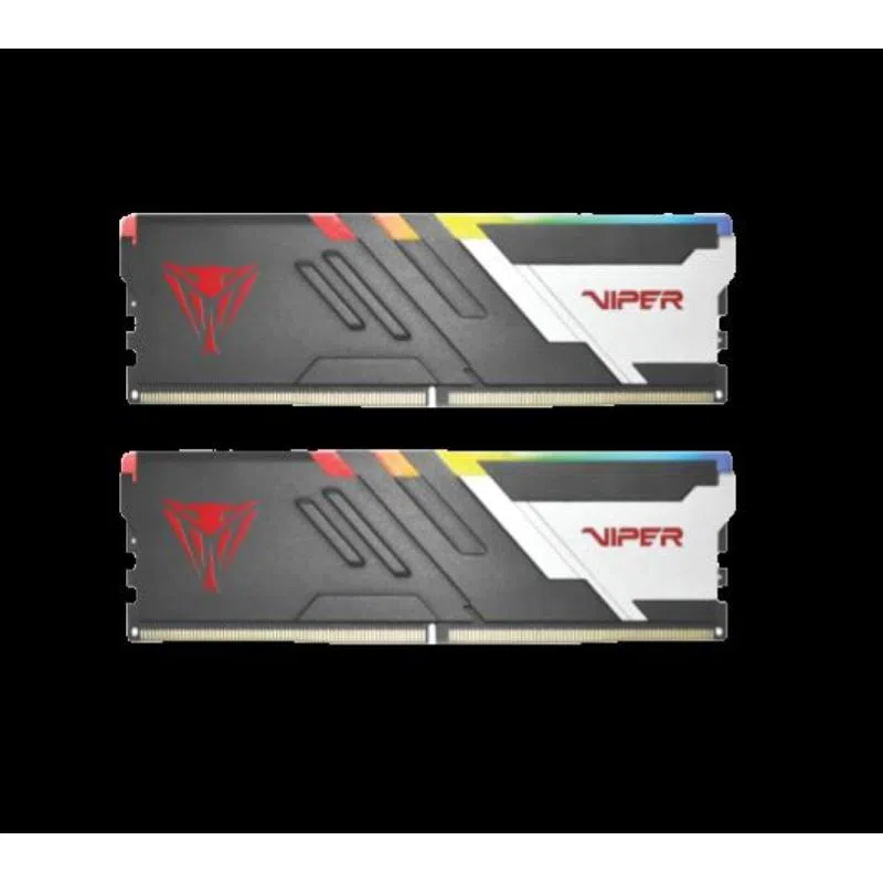 Patriot ram viper rgb venom 32gb (2x16gb) dimm ddr5 6000mhz 1.35v gaming — 2