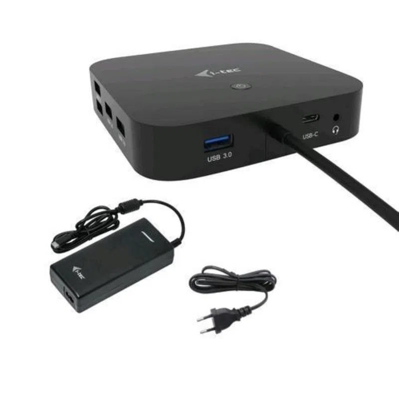 I-tec docking stations usb-c hdmi dp dock pd100w 2x lcd dock + charger-c112w