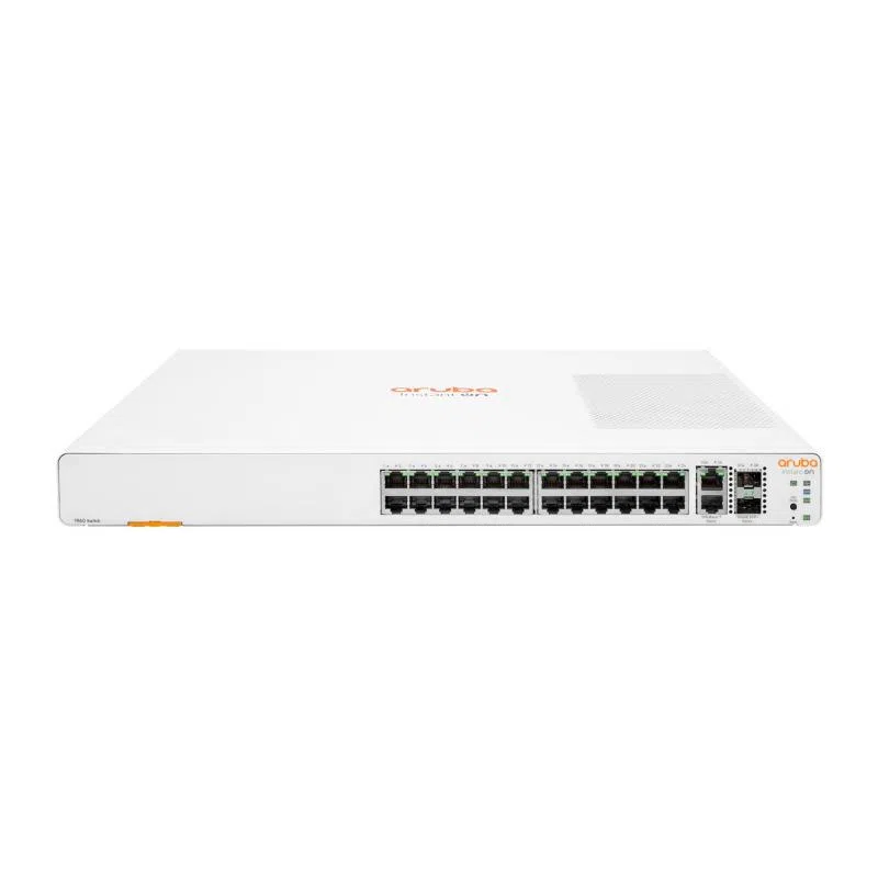 Hewlett packard aruba instant on 1960 switch 24g 2xgt 2sfp+ gestito l2+ gigabit ethernet (10/100/1000) 1u bianco — 2