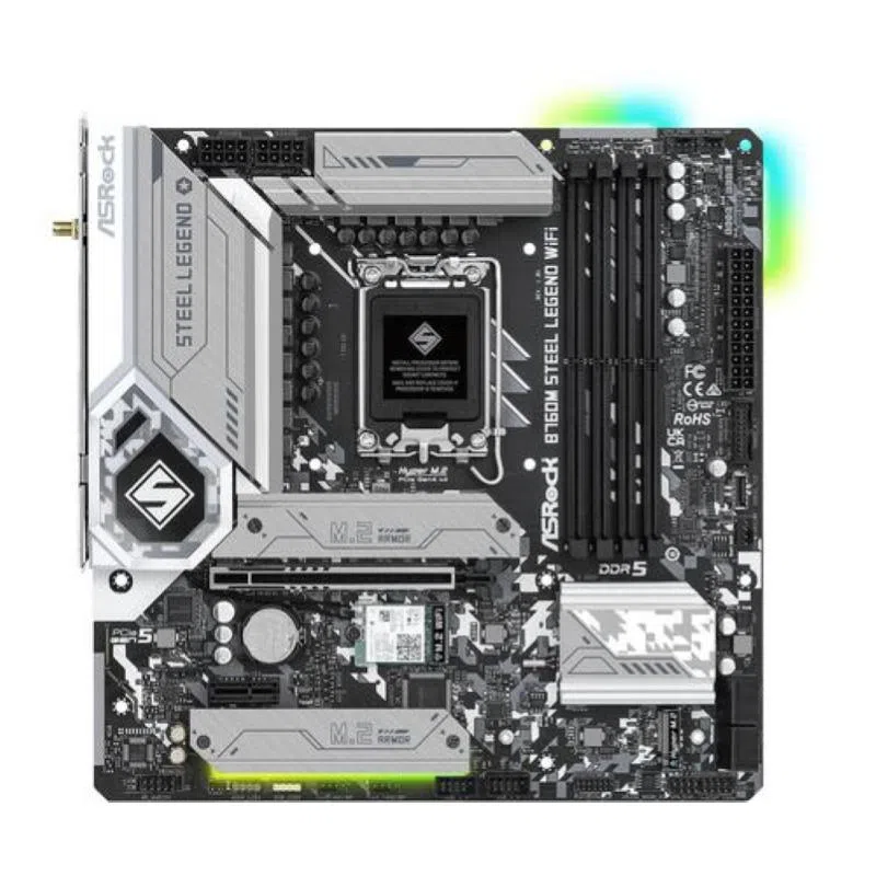 Asrock b760m steel legend wifi intel b760 lga 1700 micro atx