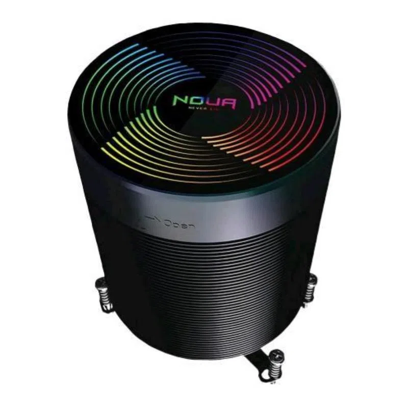 Noua alaska rgb addressable 5v add-rgb dissipatore di calore tdp 150w 5 heatpipes cooler cooling fan ventola pwm da 60mm — 2