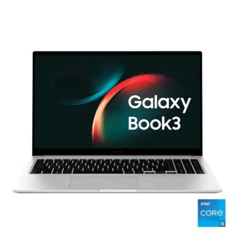 Samsung galaxy book3 15.6 i5-1335u 1.6ghz ram 16gb-ssd 512gb nvme-iris xe graphics-wi-fi 6-win 11 prof (np754xfg-kb3it)