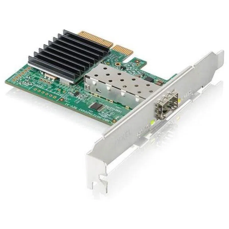 Zyxel xgn100f-zz0101f adattatore di rete 10gb ethernet sfp+ pcie 3.0 x4 profilo basso