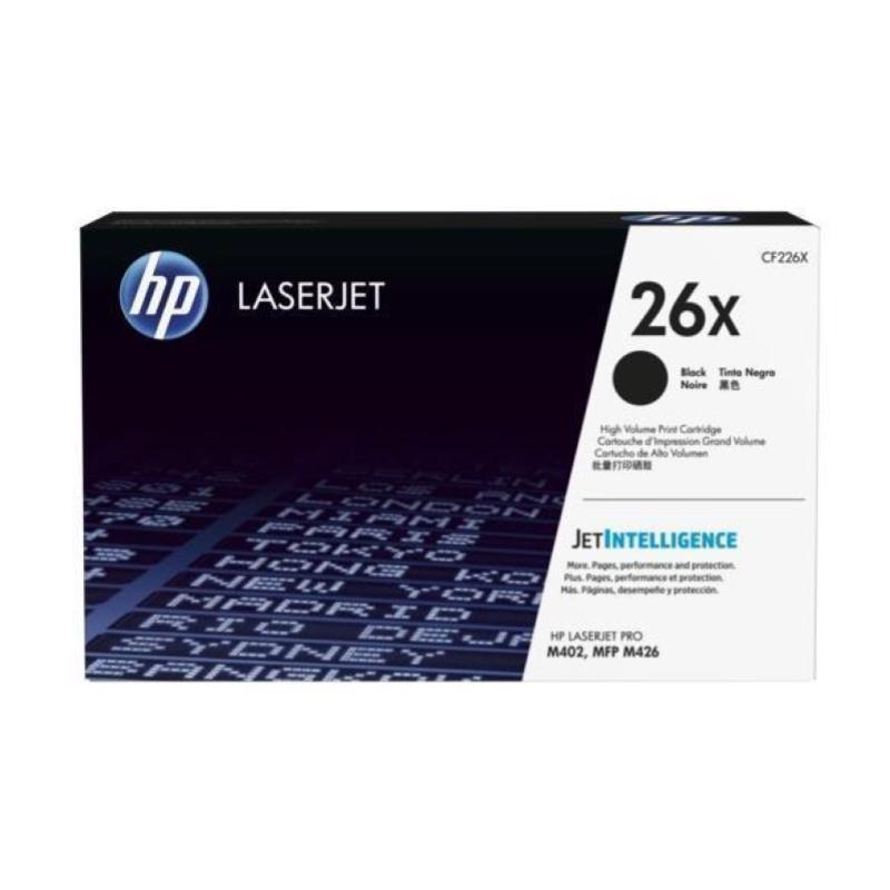Cartuccia Toner originale nero ad alta capacità LaserJet HP 26X