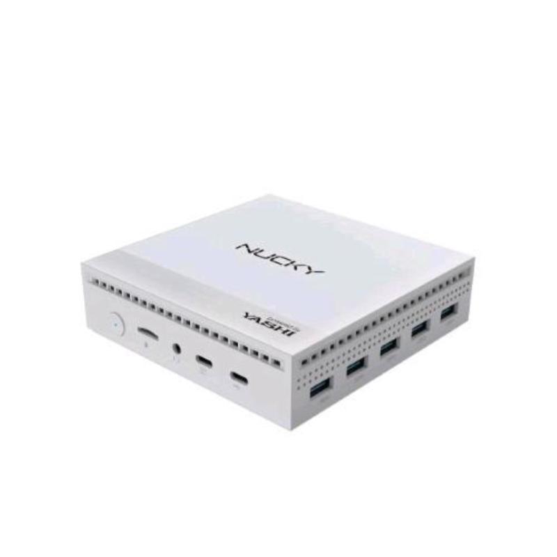 Yashi PC BAREBONE NUC NUCKY-2 INTEL QUAD CORE N100 RAM 8GB SSD 256GB WINDOWS 11 PRO BIANCO (NY290) 8056994442731