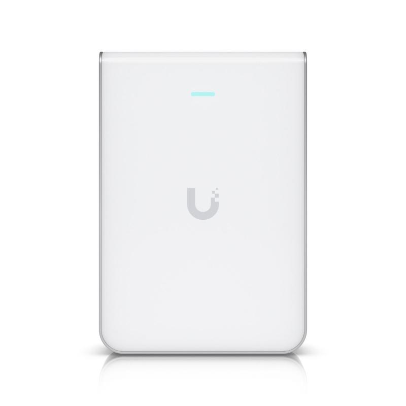 Ubiquiti access point u7-pro-wall wireless unifi wifi 7/5/6 poe+ 2.4g/5/6hz mimo 2x2 - 300 clients - u7-pro-wall