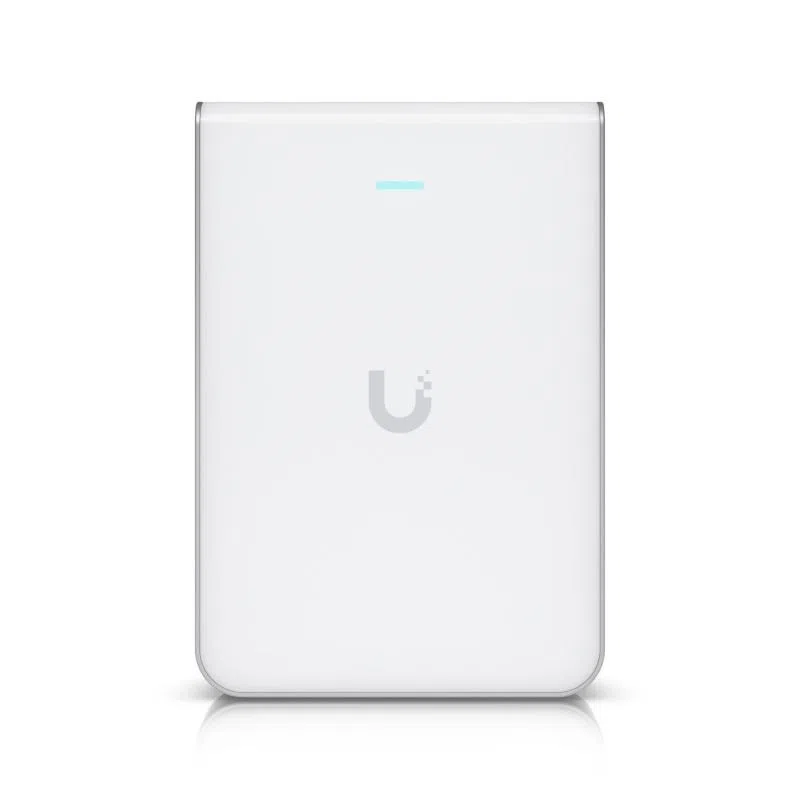 Ubiquiti access point u7-pro-wall wireless unifi wifi 7/5/6 poe+ 2.4g/5/6hz mimo 2x2 - 300 clients - u7-pro-wall