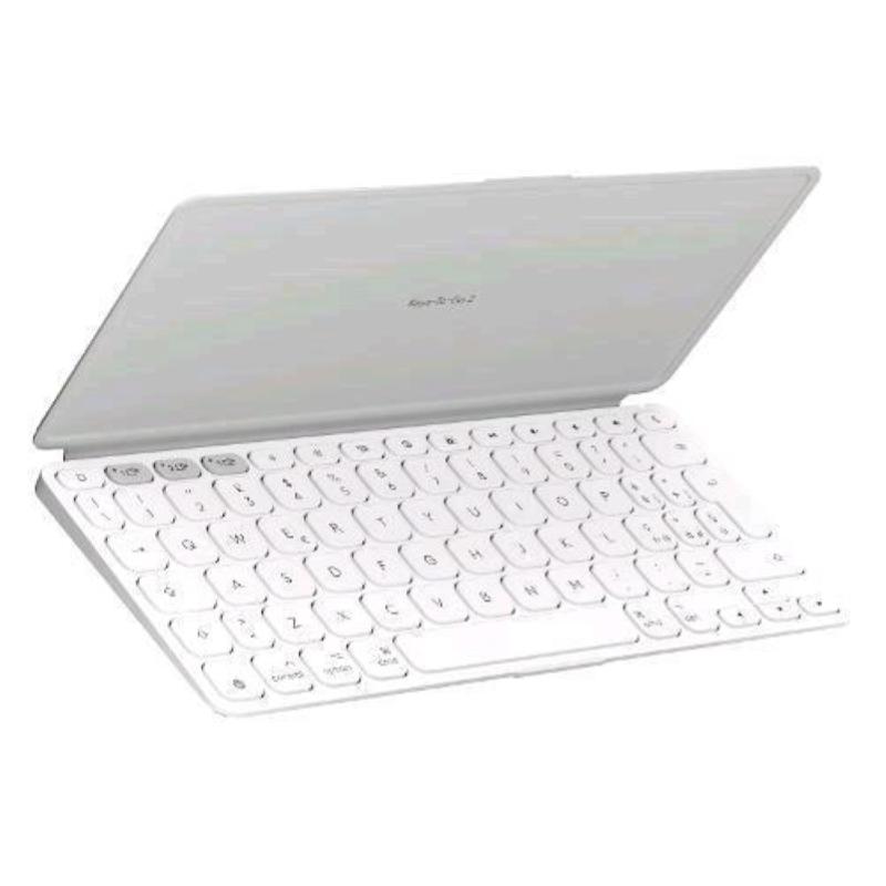 Logitech keys-to-go 2 apple ipad tastiera bluetooth pale grey grigio chiaro