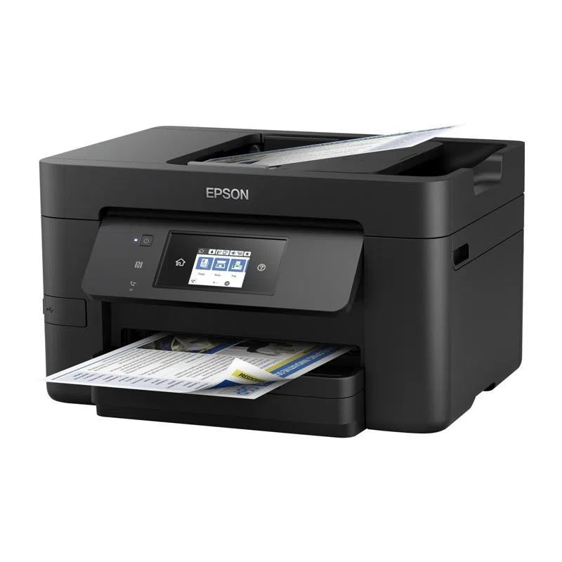 Epson stampante multifunzione workforce pro wf-3820dwf, inkjet a4 fronte-retro, fax, scansione, copia, adf 35 pagine, velocita` 21 pagine al minuto — 2