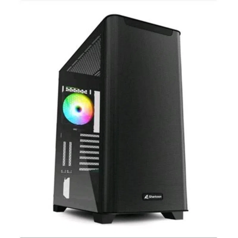 Sharkoon m30 rgb atx e-atx full tower nero — 2