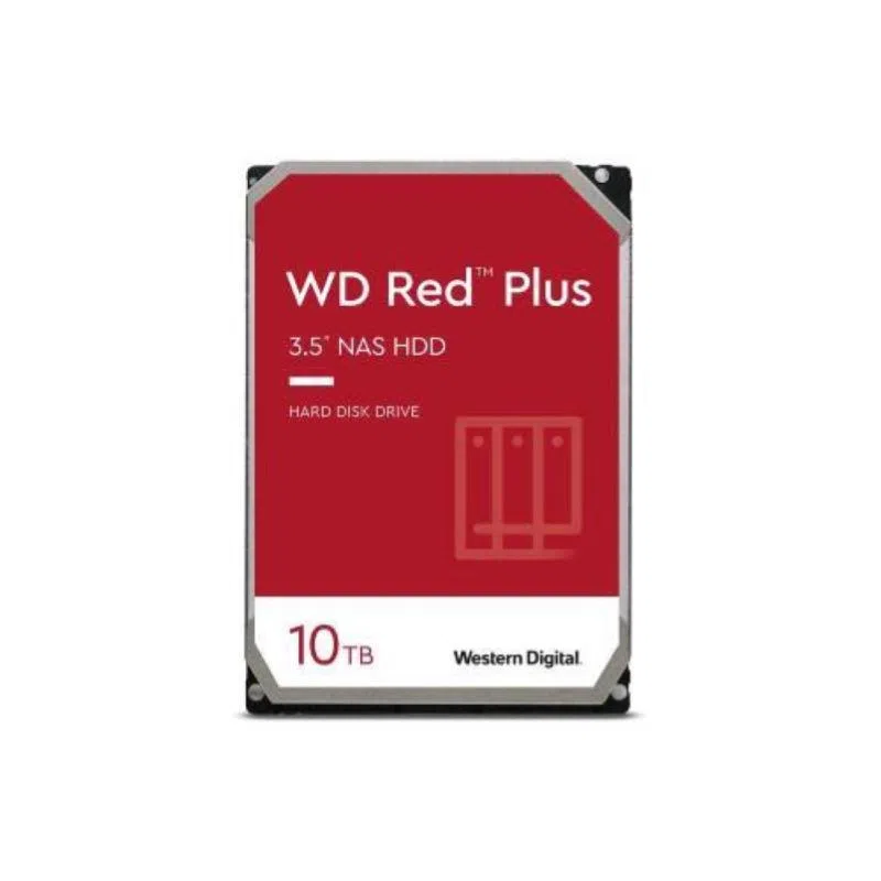 Western digital red plus hdd 10tb 3.5 sata iii buffer 512mb 7.200 rpm