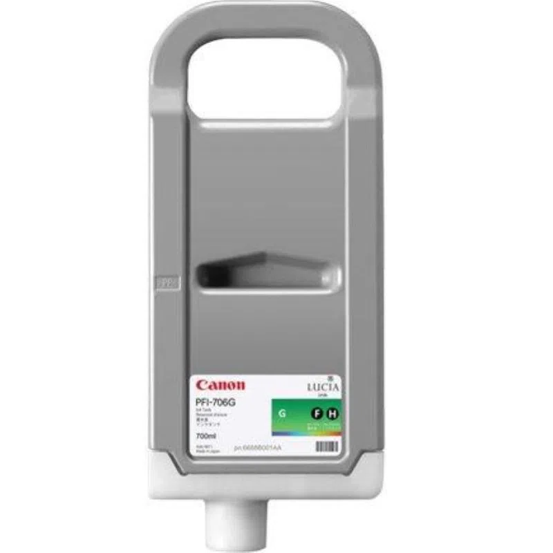 Canon pfi-706g serbatoio verde per ipf 8300-8400-9400 (6688b001aa)
