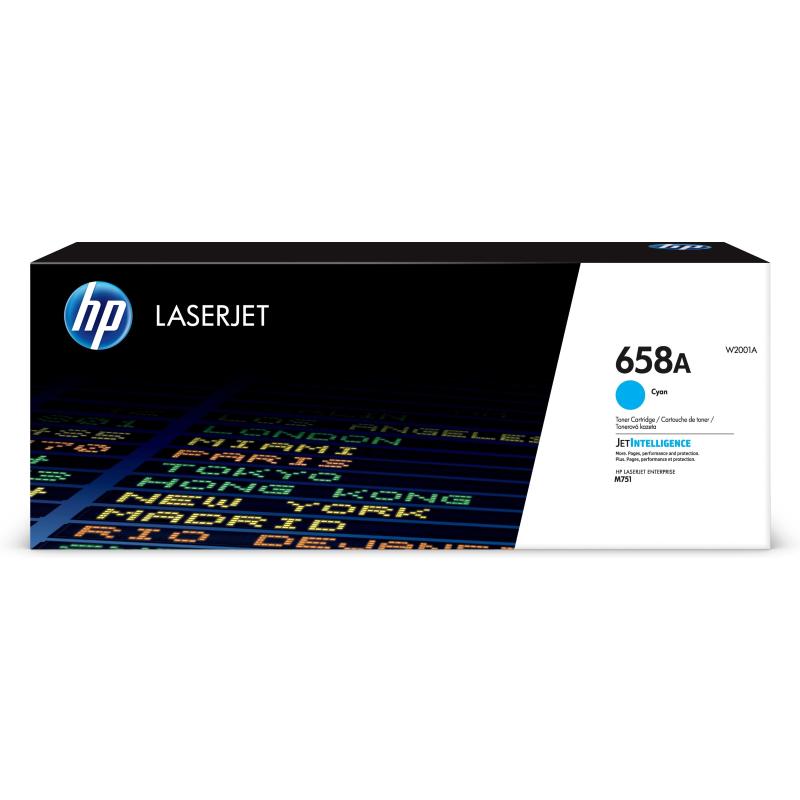 Hp cartuccia toner ciano originale laserjet 658a