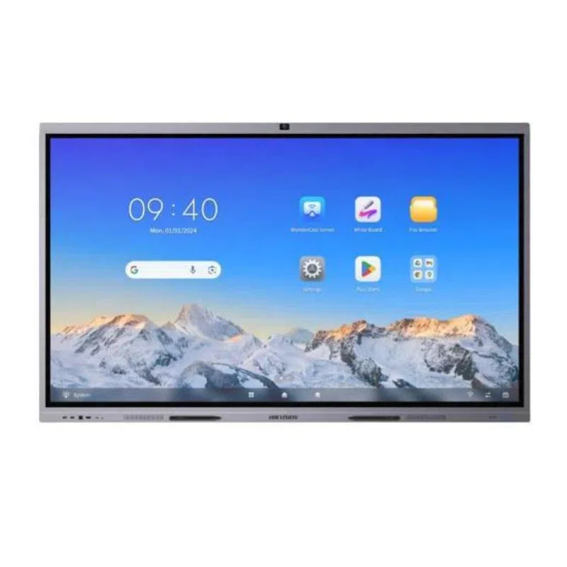 Hikvision touch interattivo cert.edla 75 4k 8gb/128gb ds-d5c75rb/a - android 13 - staffa inclusa - sap 321000593