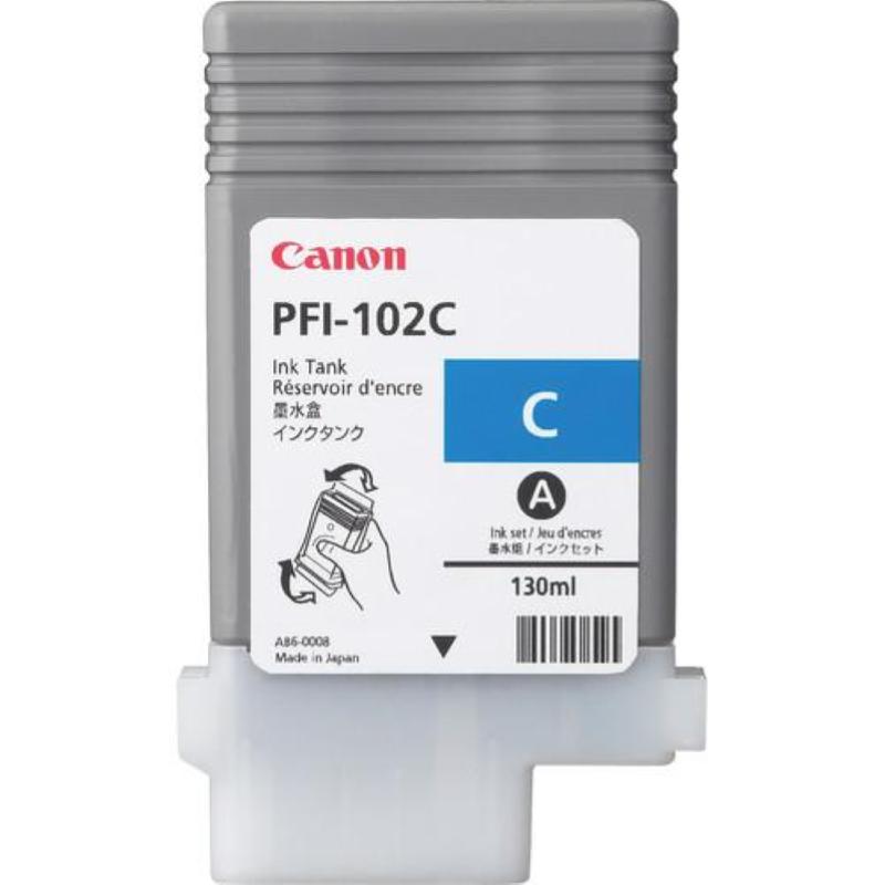 Canon pfi-102c serbatoio ciano per ipf500/600/700